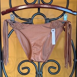 VICTORIA’S SECRET VS Archives Swim Macrame Fringe Bikini Bottom